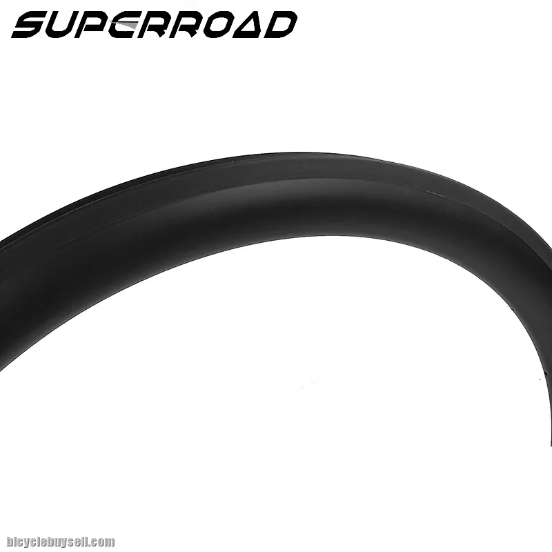 UD Matte 700C 50mm Carbon Fiber Road Bike Tubular Rims
