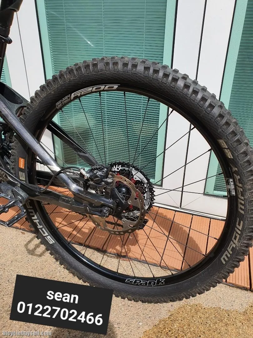 Polygon Full suspension High specs enduro Collusus N8 27.5 size s Carbon MTB fox Kashima deore XT