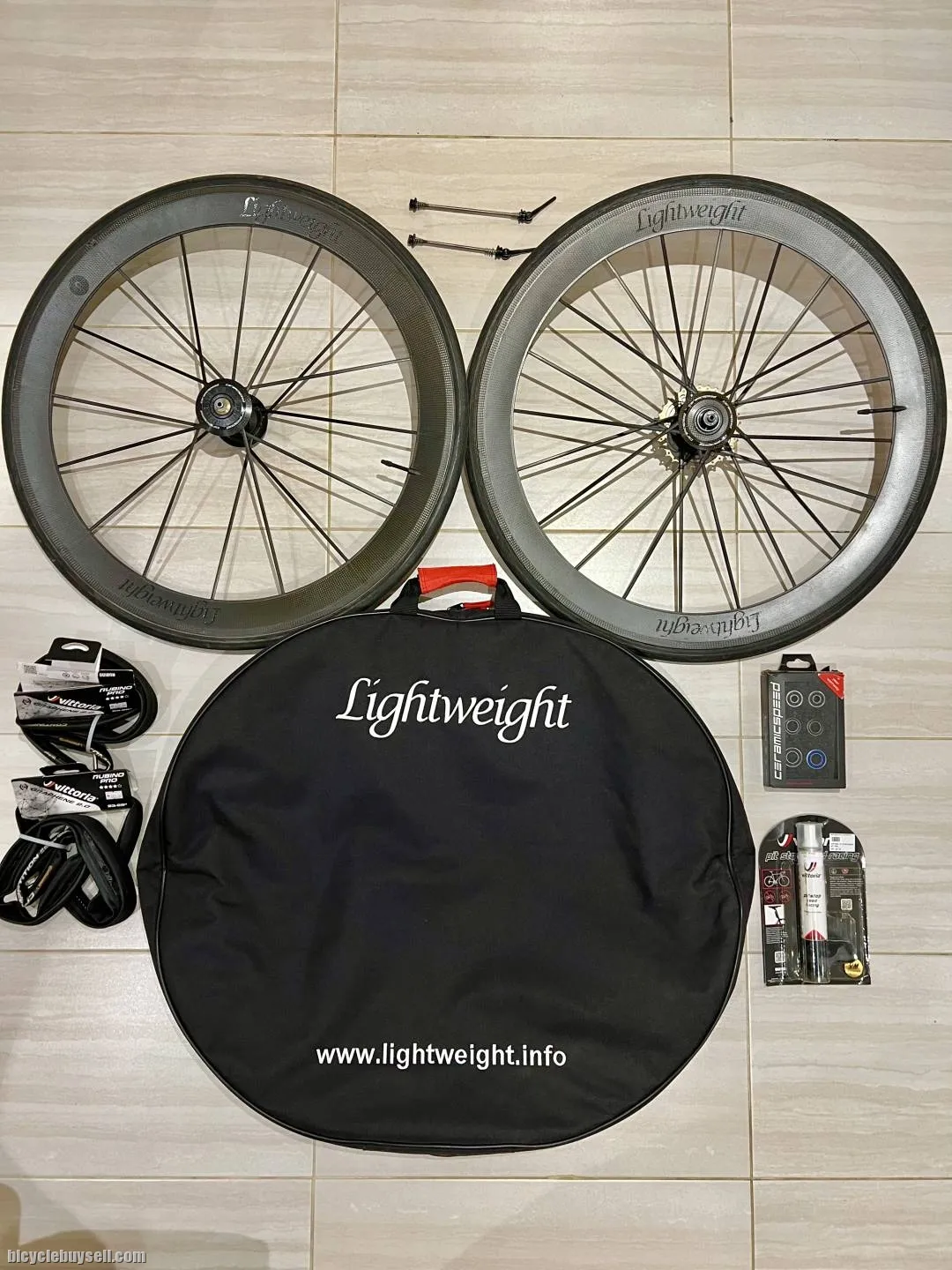 Lighweight Gen3 Ceramic Speed wheelset