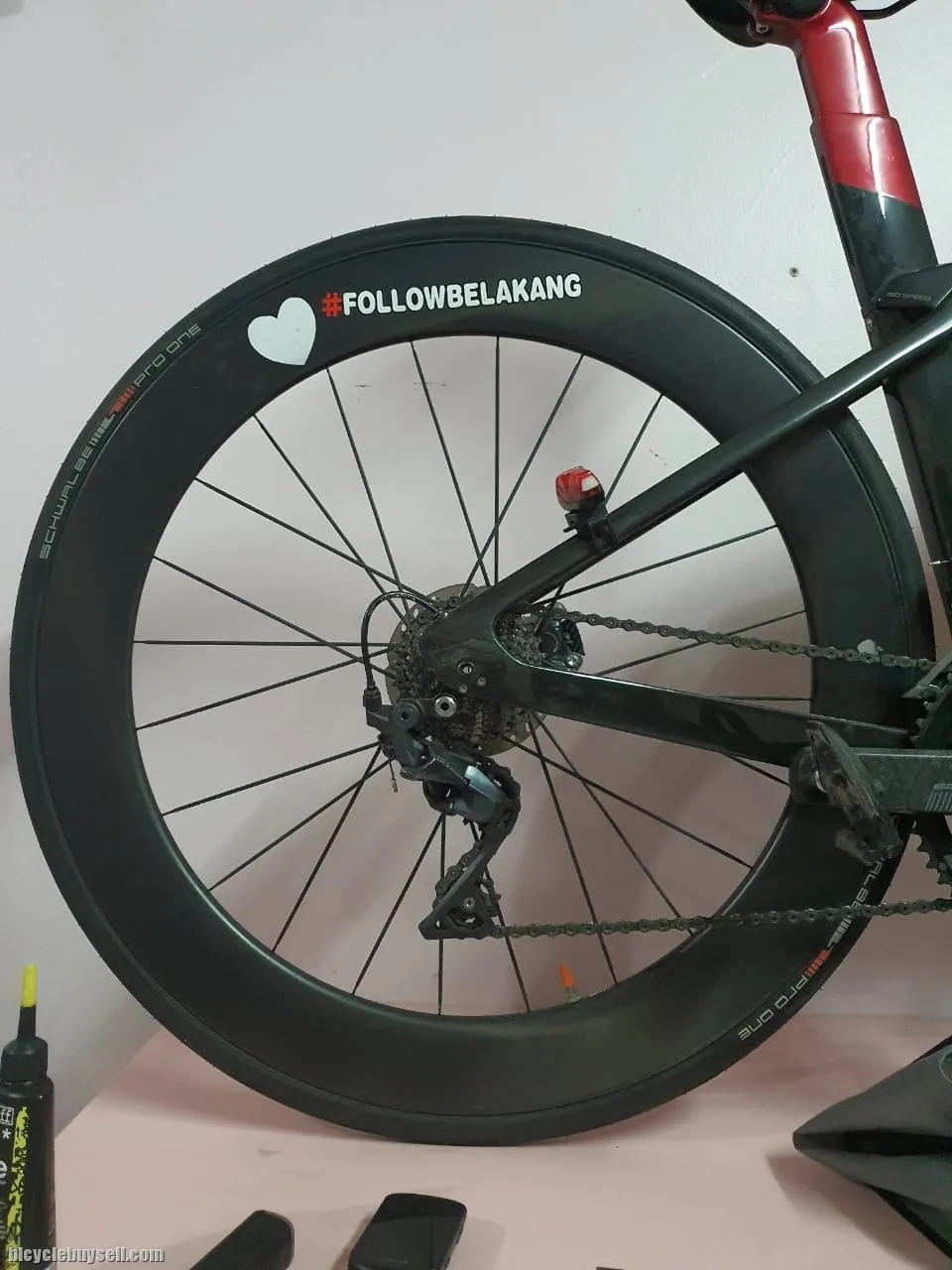 Giant Slr 1 42/65mm carbon wheelset