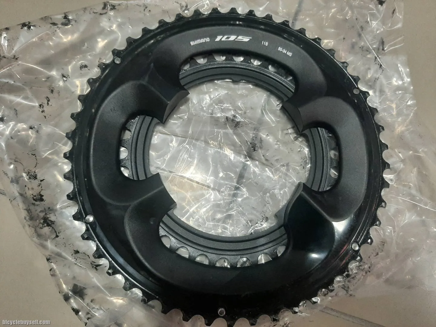 original shimano hollowtech ii 105 r7000 crankset 52/36 OVAL CHAINRING