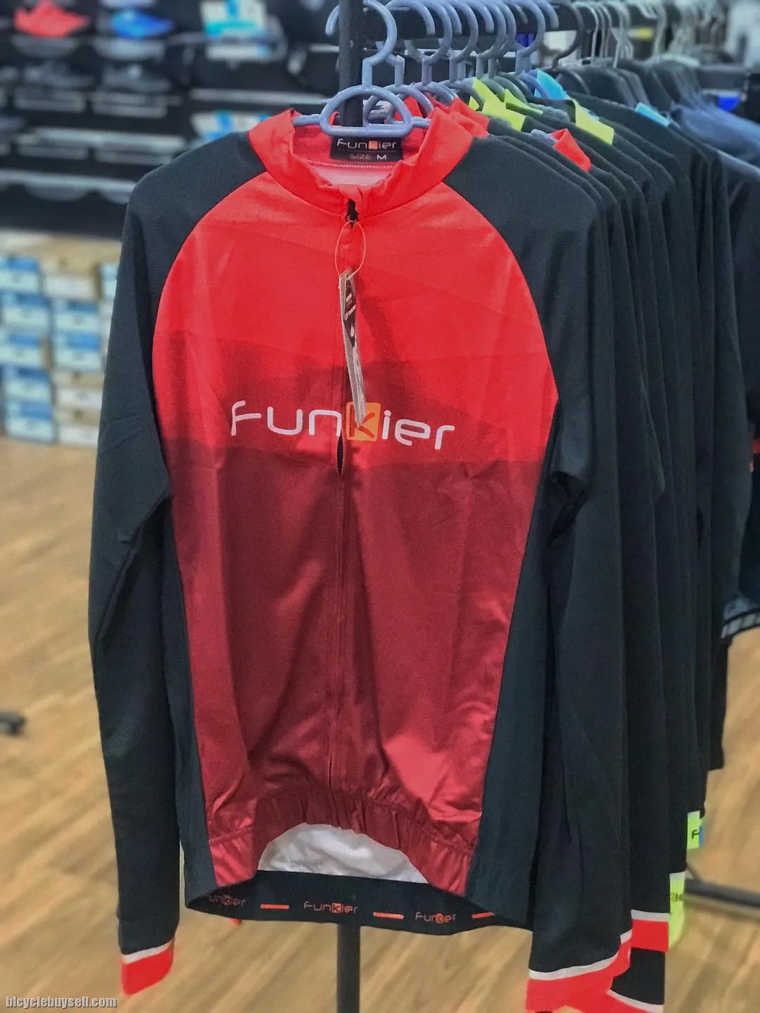 Funkier spoleto Long sleeve jersey is available at PBL