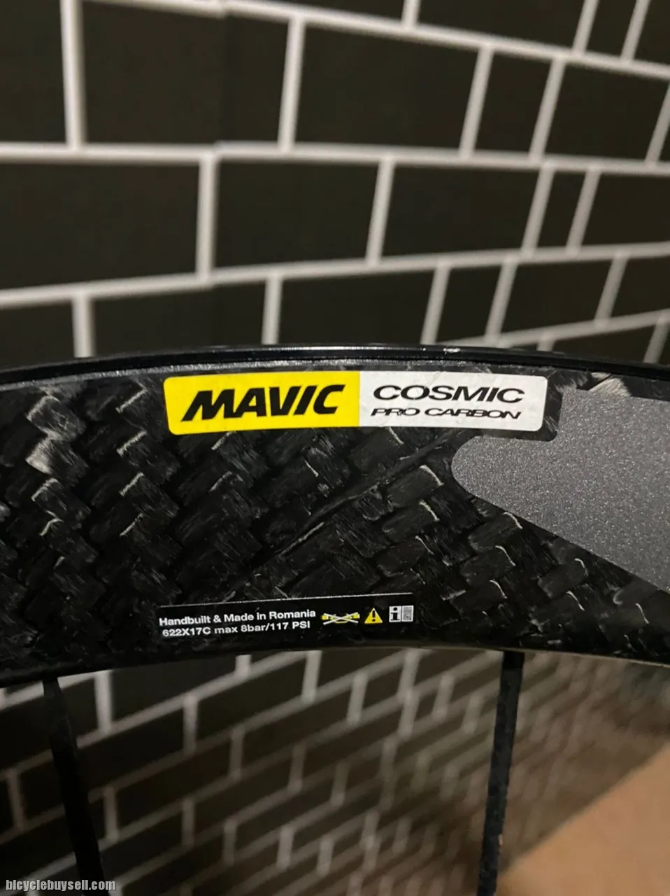 Mavic Cosmic Pro Carbon Wheelset Disc Brake