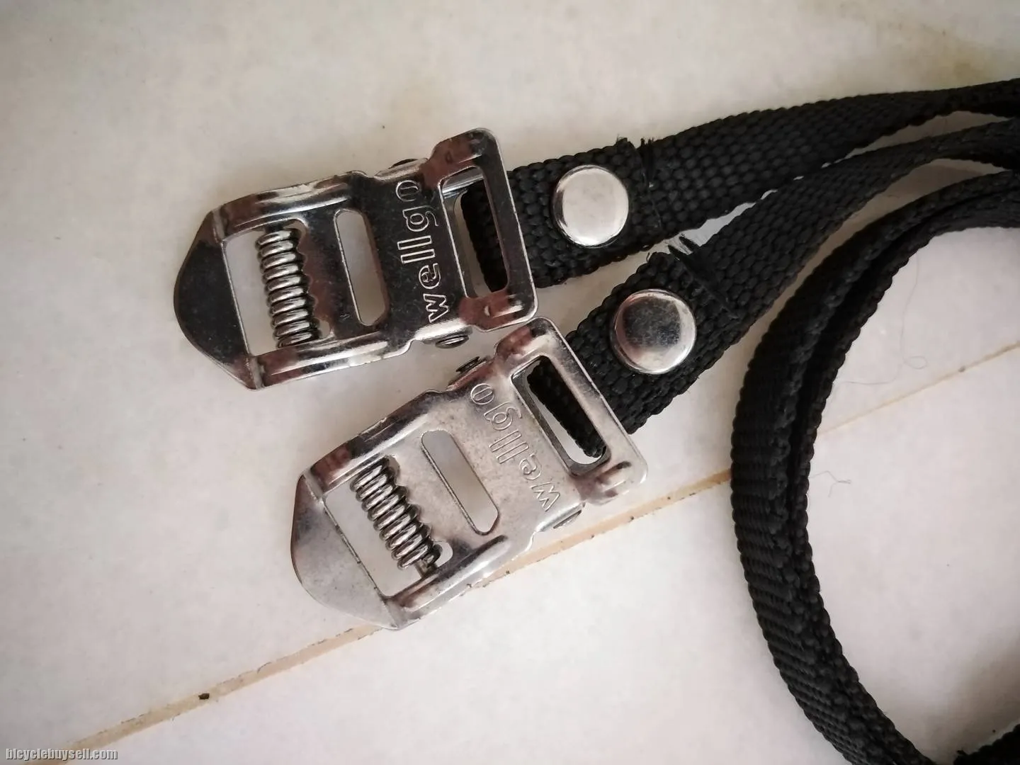Wellgo Pedal cage c/w Strap Vintage