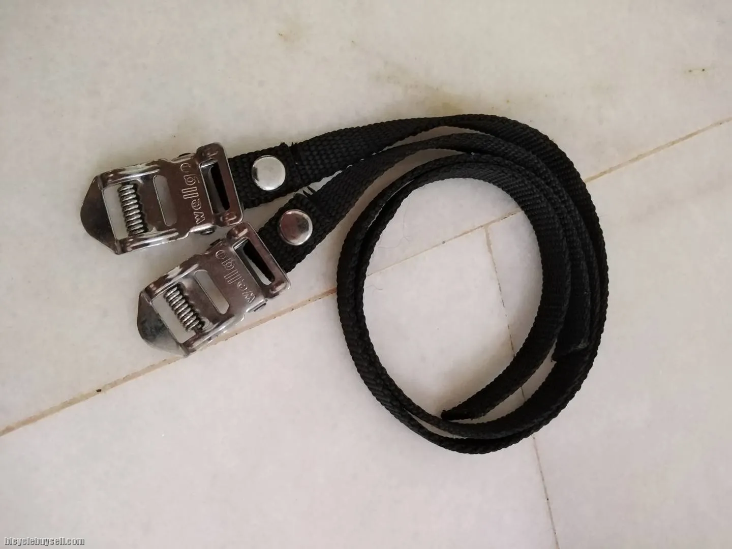 Wellgo Pedal cage c/w Strap Vintage