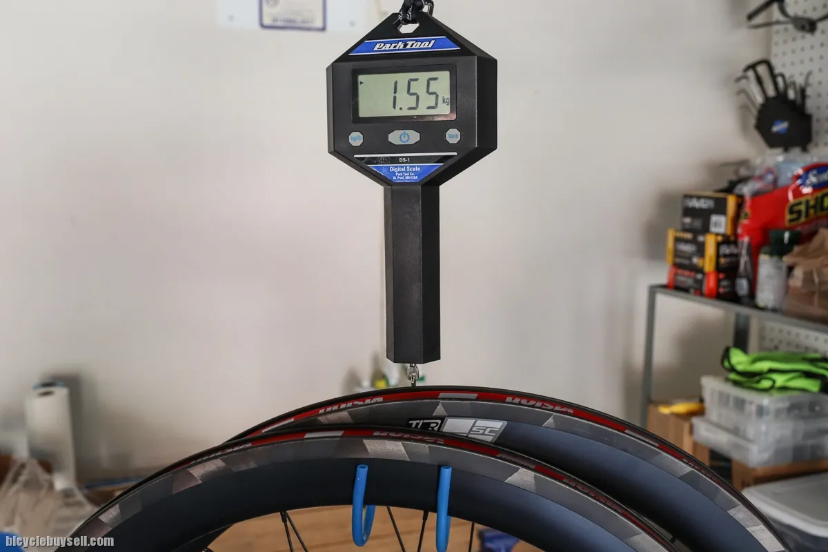 Vision SC 55 Carbon Wheelset - Clincher - QR Rim Brakes Original With