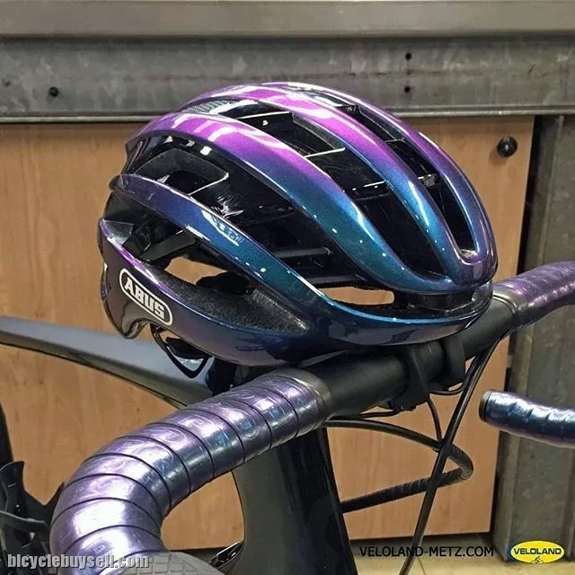 ABUS AIRBREAKER <FLIPFLOP PURPLE> ROAD HELMET
