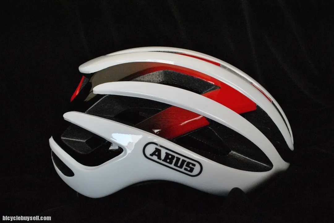 ABUS AIRBREAKER <WHITE RED> ROAD HELMET