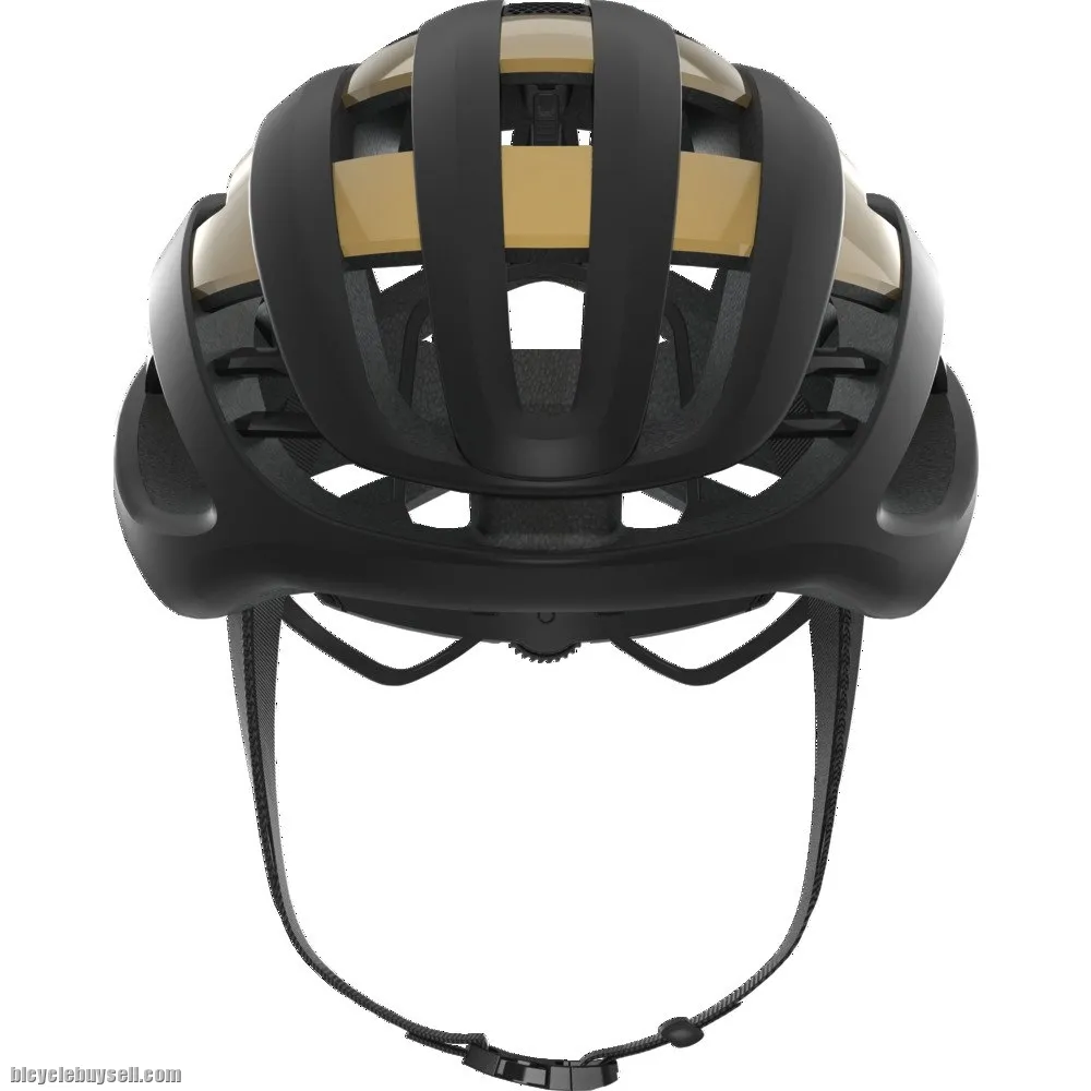 ABUS AIRBREAKER <BLACK GOLD> ROAD HELMET