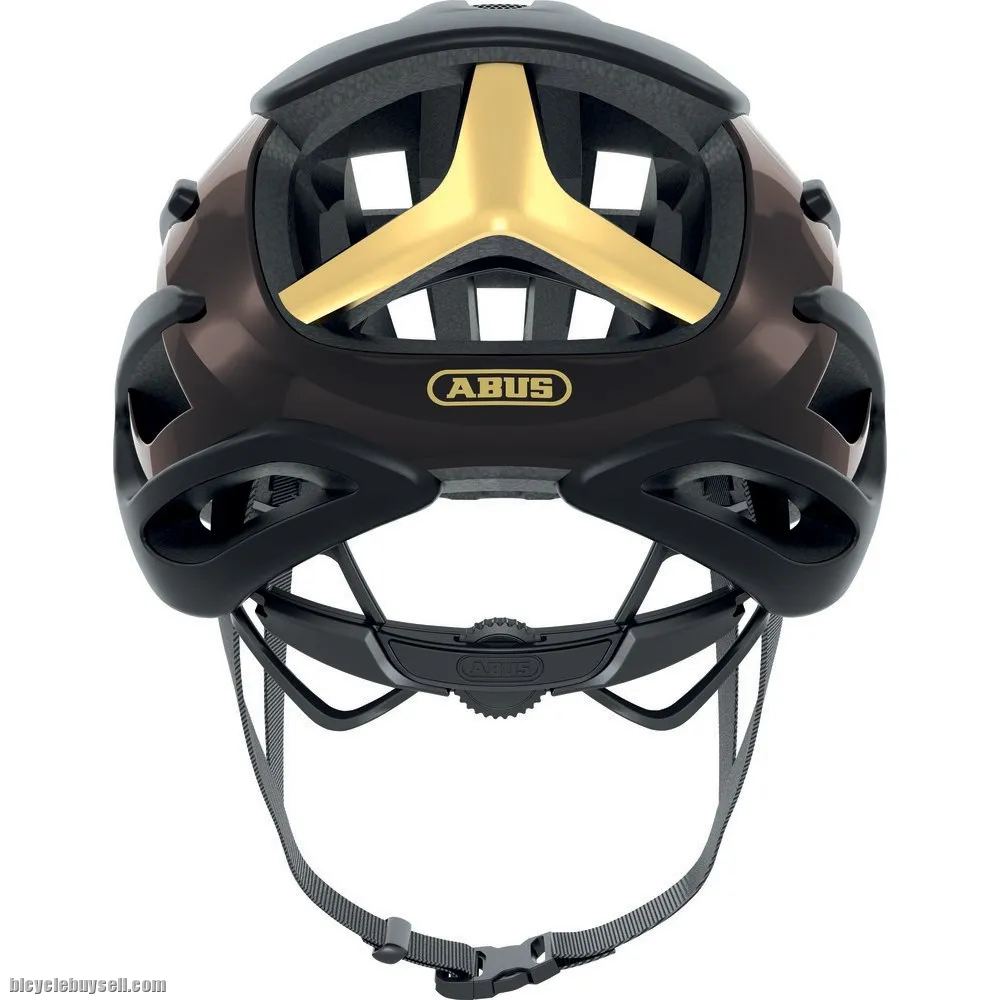 ABUS AIRBREAKER <BLACK GOLD> ROAD HELMET