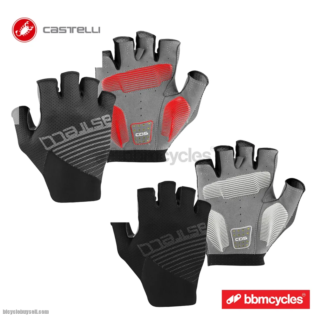 CASTELLI COMPETIZIONE GLOVE HALF CYCLING GLOVES PREMIUM UNISEX ORIGINAL WITH BARCODE