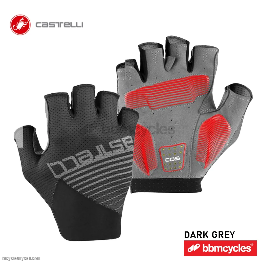 CASTELLI COMPETIZIONE GLOVE HALF CYCLING GLOVES PREMIUM UNISEX ORIGINAL WITH BARCODE