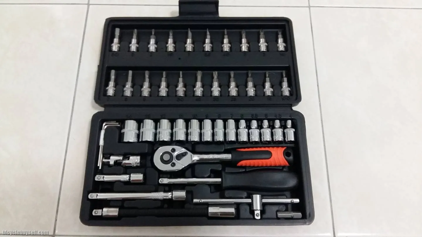46-Piece Dr. Socket Set