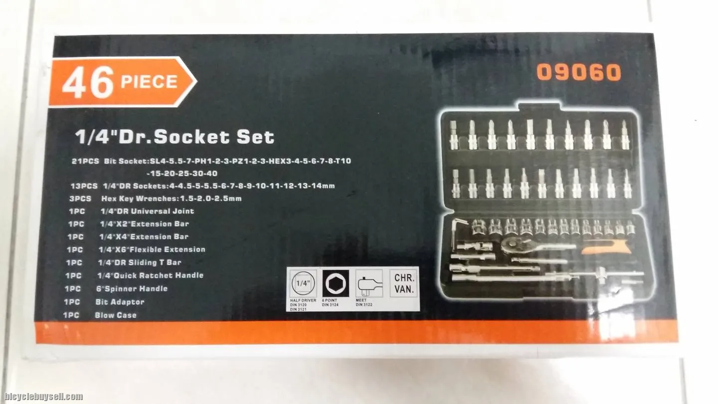 46-Piece Dr. Socket Set
