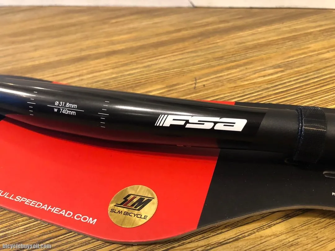 FSA Afterburner Alloy Flat Mountain Bike Handlebar (31.8 x 0 x 740mm)