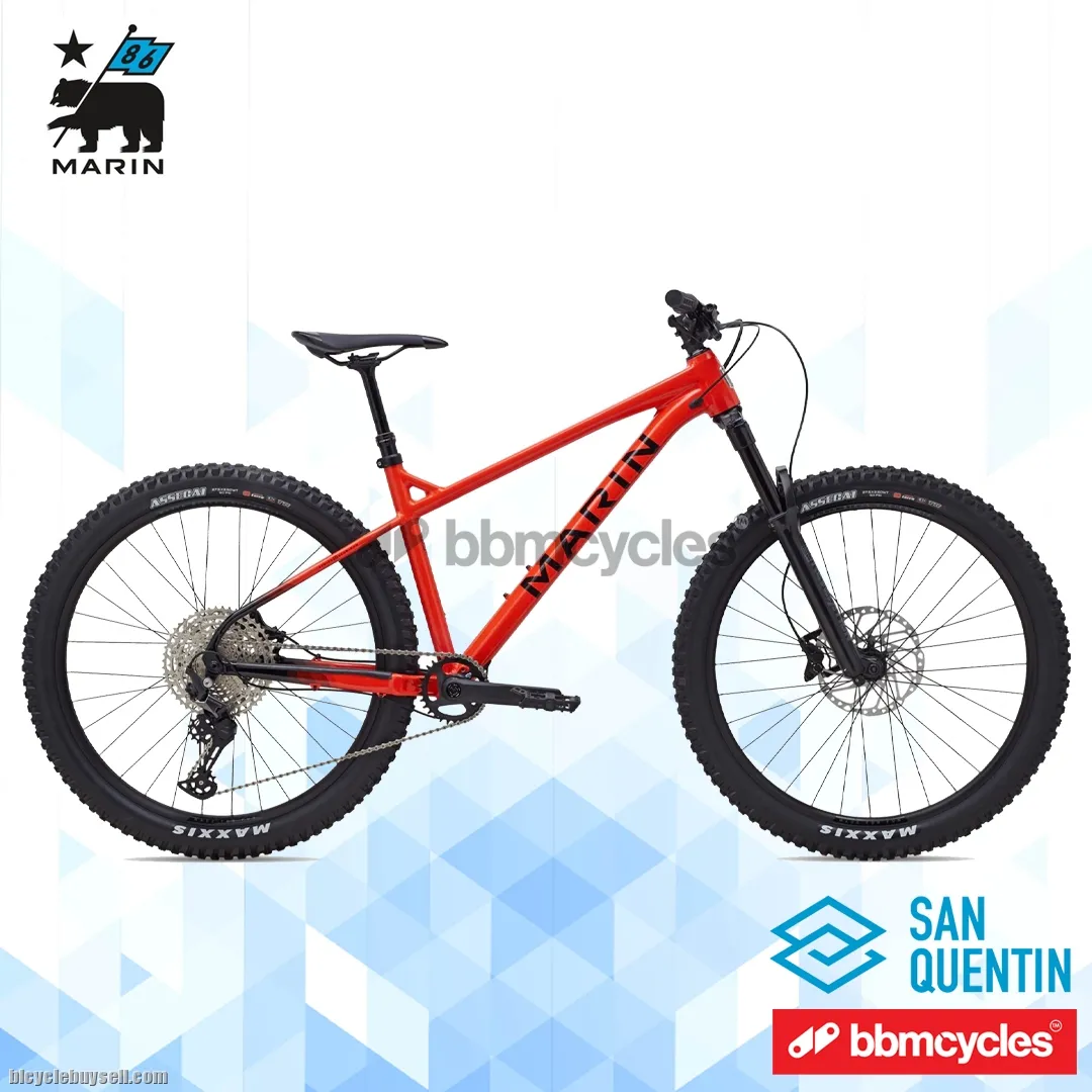 MARIN SAN QUENTIN 3 AGGRESIVE HARDTAIL TRAIL MTB BICYCLE 27.5 Hardcore Hardtail