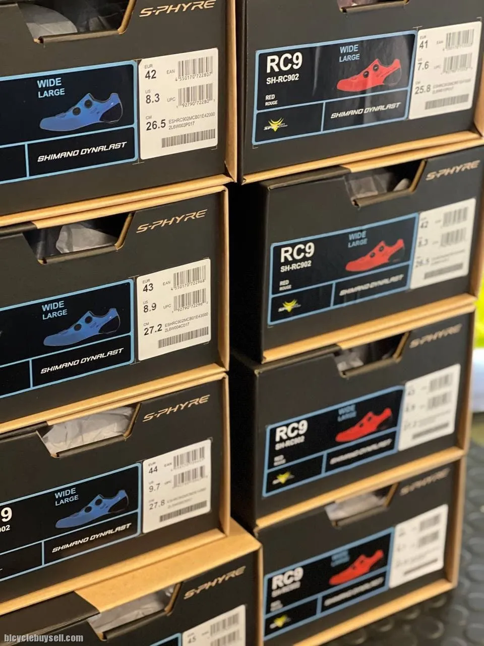 SHIMANO SPHYRE RC902 WIDE FIT RC9 SH-RC902 ULTIMATE ROAD COMPETITION SHOE WITH SUPREMELY ENGINEERED
