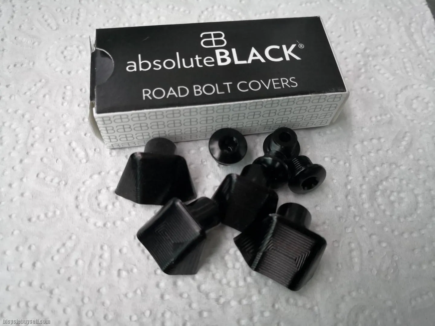 absoluteBLACK crank bolt covers for Ultegra 6800