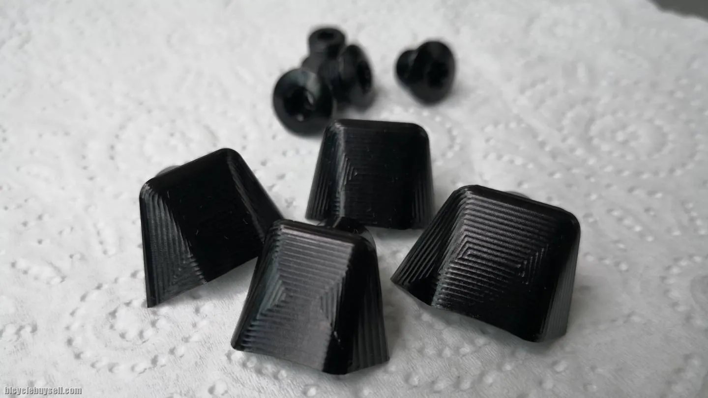 absoluteBLACK crank bolt covers for Ultegra 6800