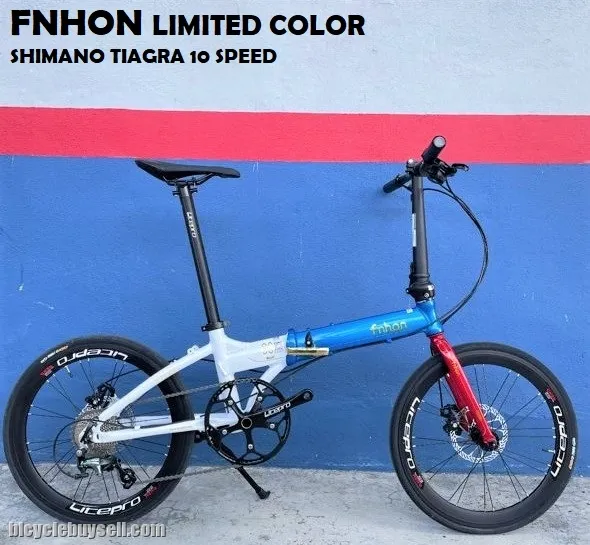 FNHON BLAST LIMITED EDITION SHIMANO TIAGA GROUPSET 10 SPEED FOLDING BIKE