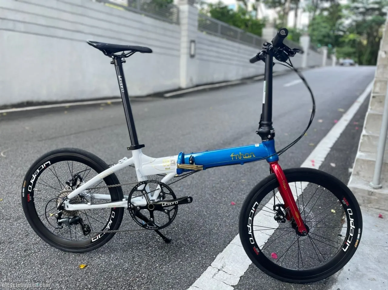 FNHON BLAST LIMITED EDITION SHIMANO TIAGA GROUPSET 10 SPEED FOLDING BIKE
