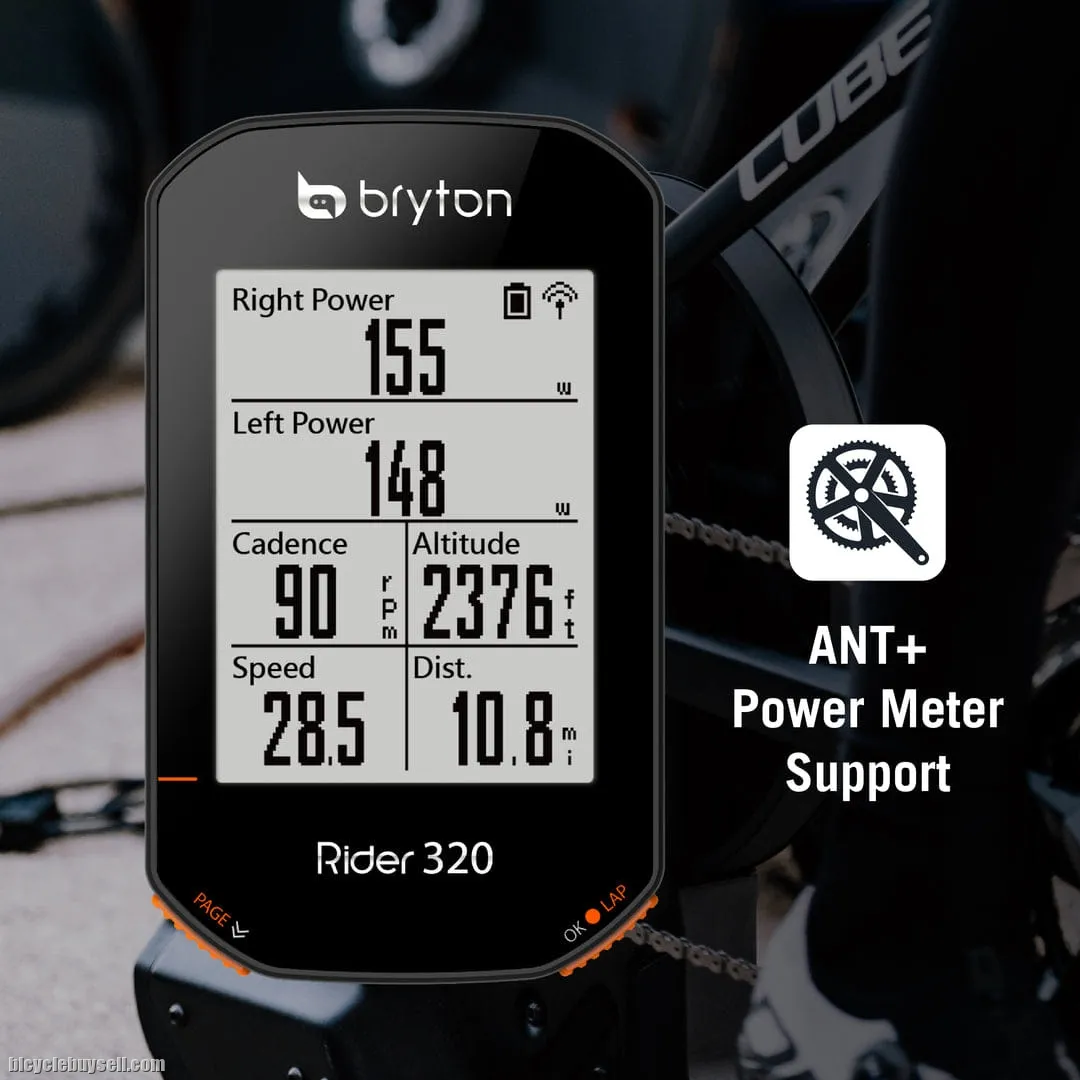 bryton Rider 320 T GPS Bike Computer