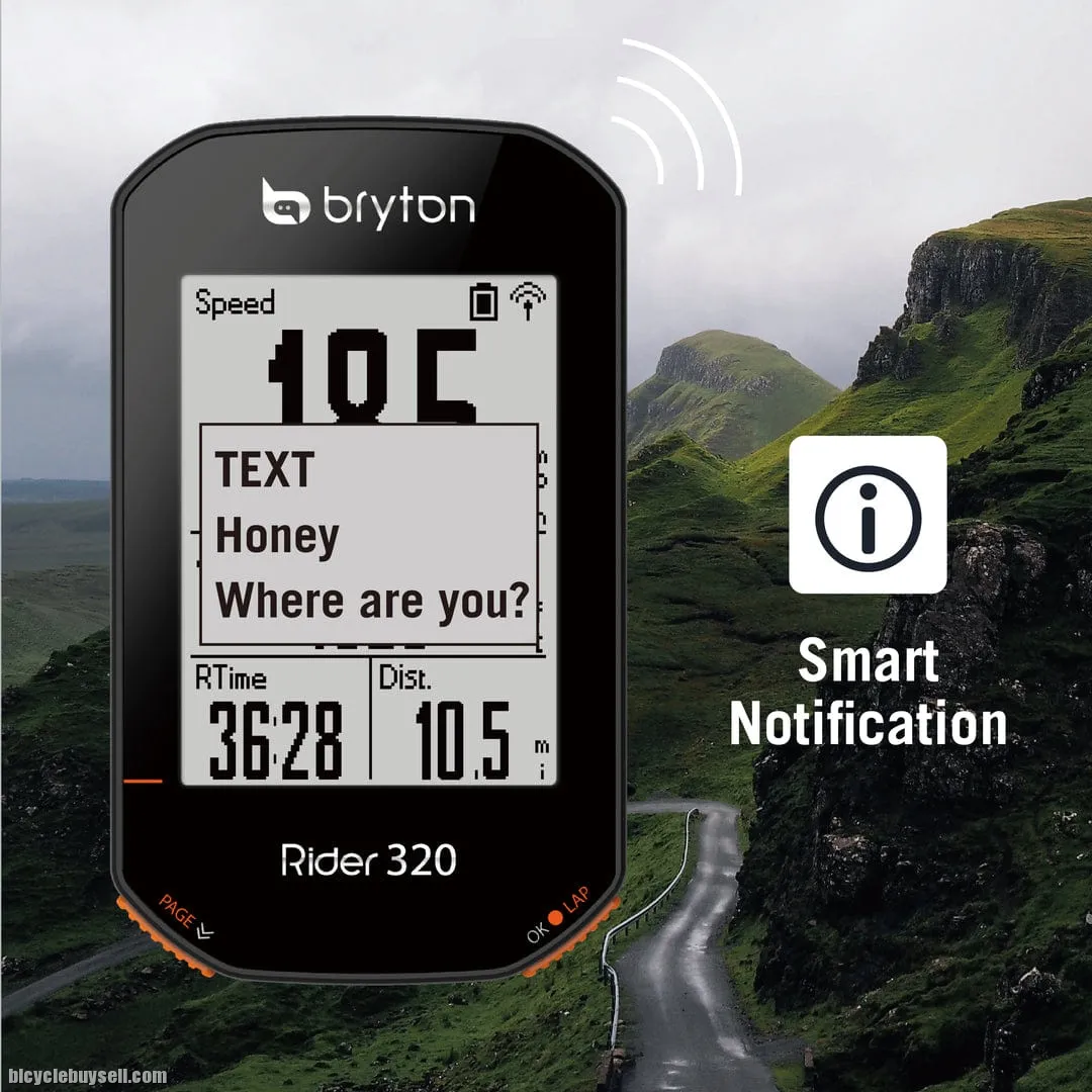 bryton Rider 320 T GPS Bike Computer