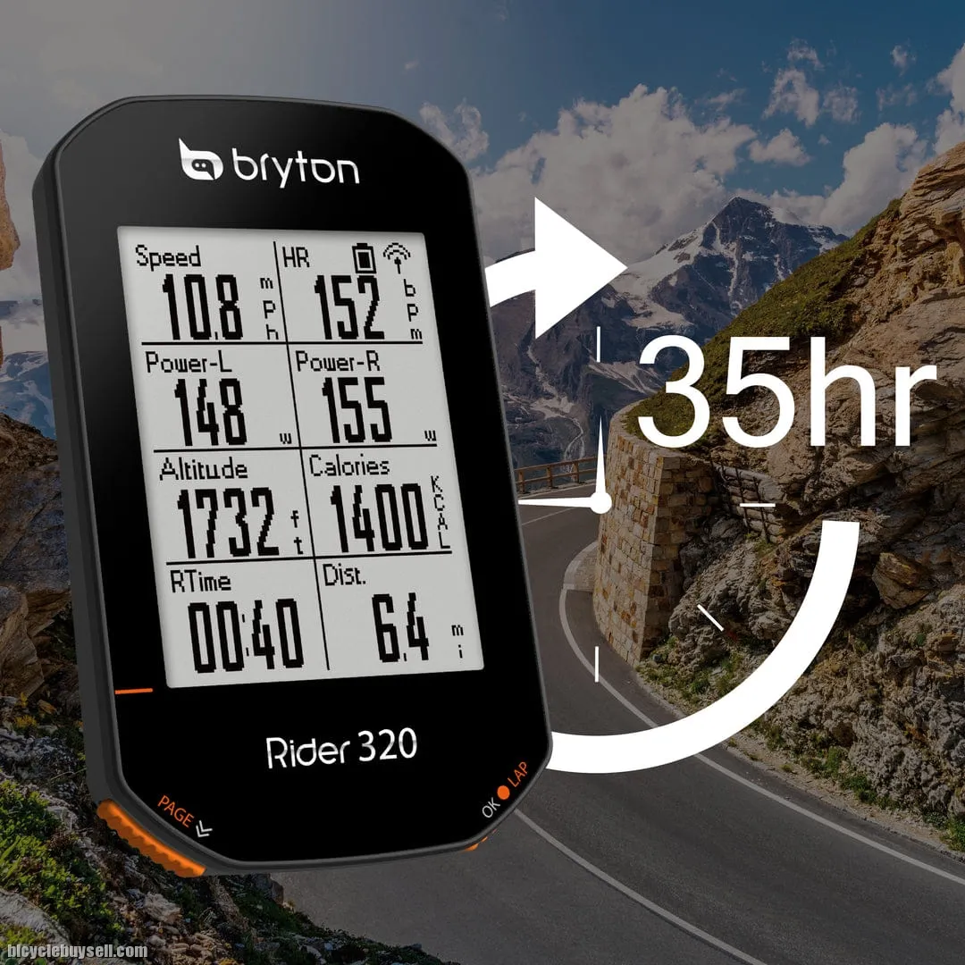bryton Rider 320 T GPS Bike Computer