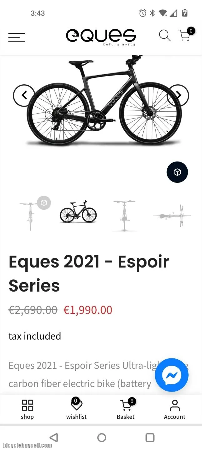 CARBON EBIKE Eques Espoir