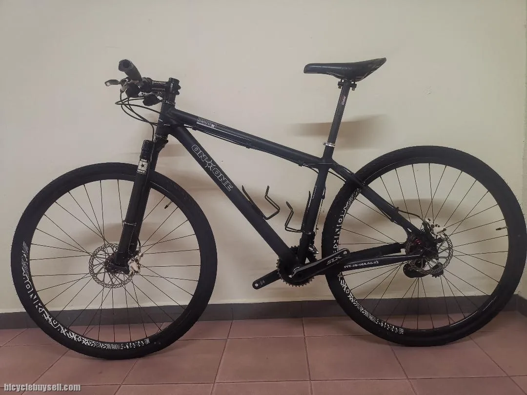 On One Scandal (29er with original carbon rigid fork)