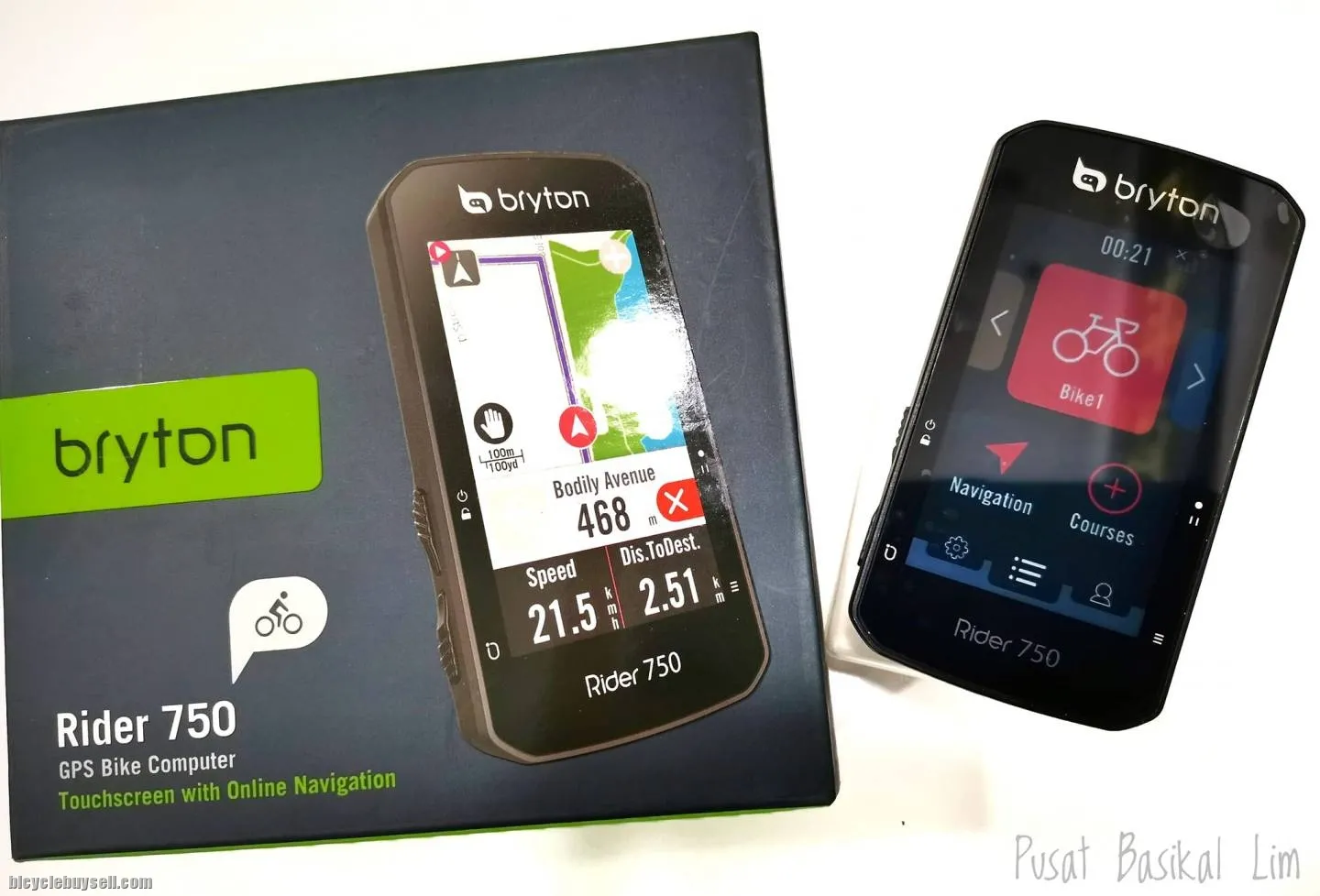 bryton Rider 750T GPS Bike Computer