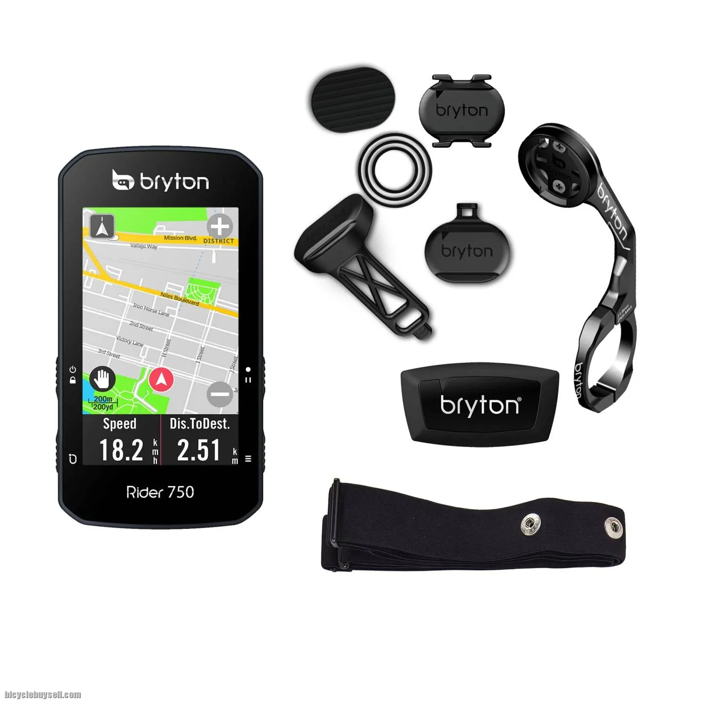 bryton Rider 750T GPS Bike Computer