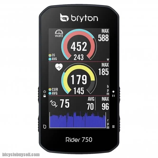 bryton Rider 750T GPS Bike Computer