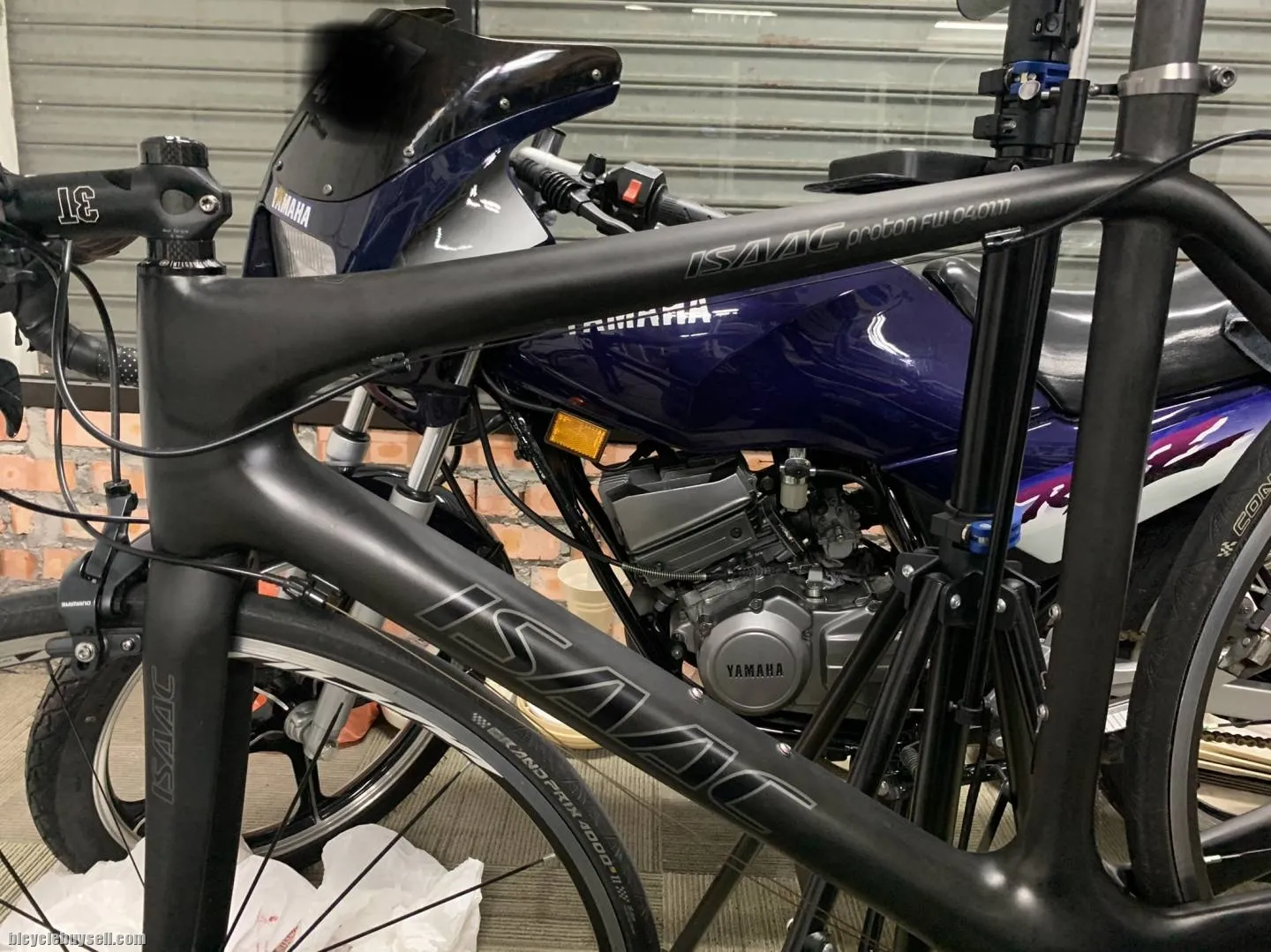 ISAAC PROTON FW carbon roadbike frame