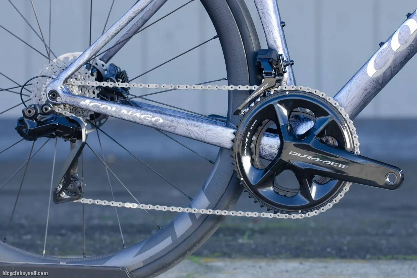 Colnago V3Rs Disc Frozen Silver frameset - READY STOCK