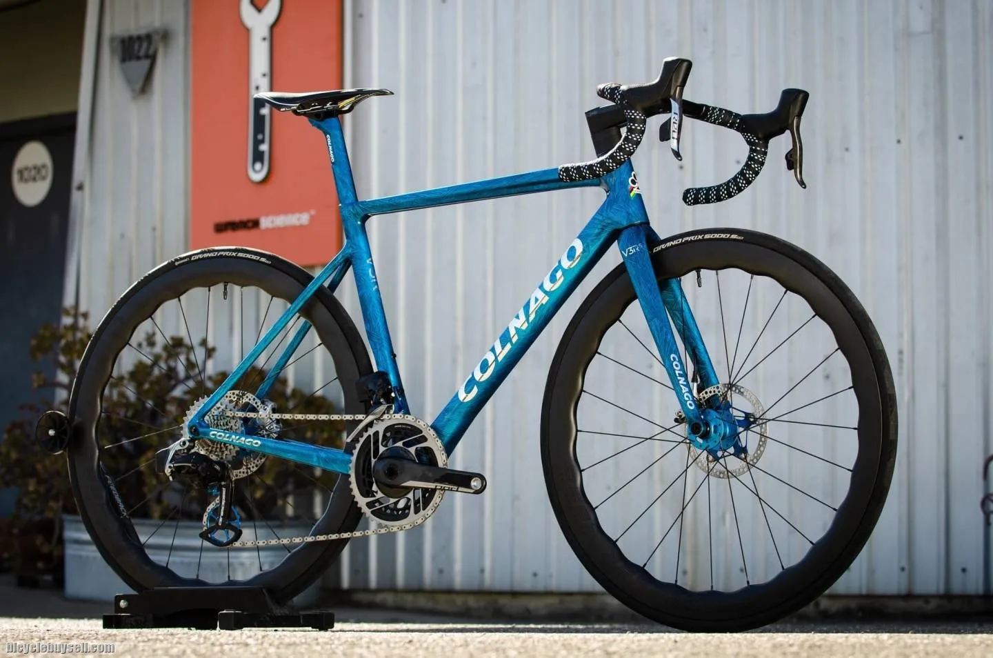 Colnago V3Rs Disc Frozen Blue frameset - READY STOCK