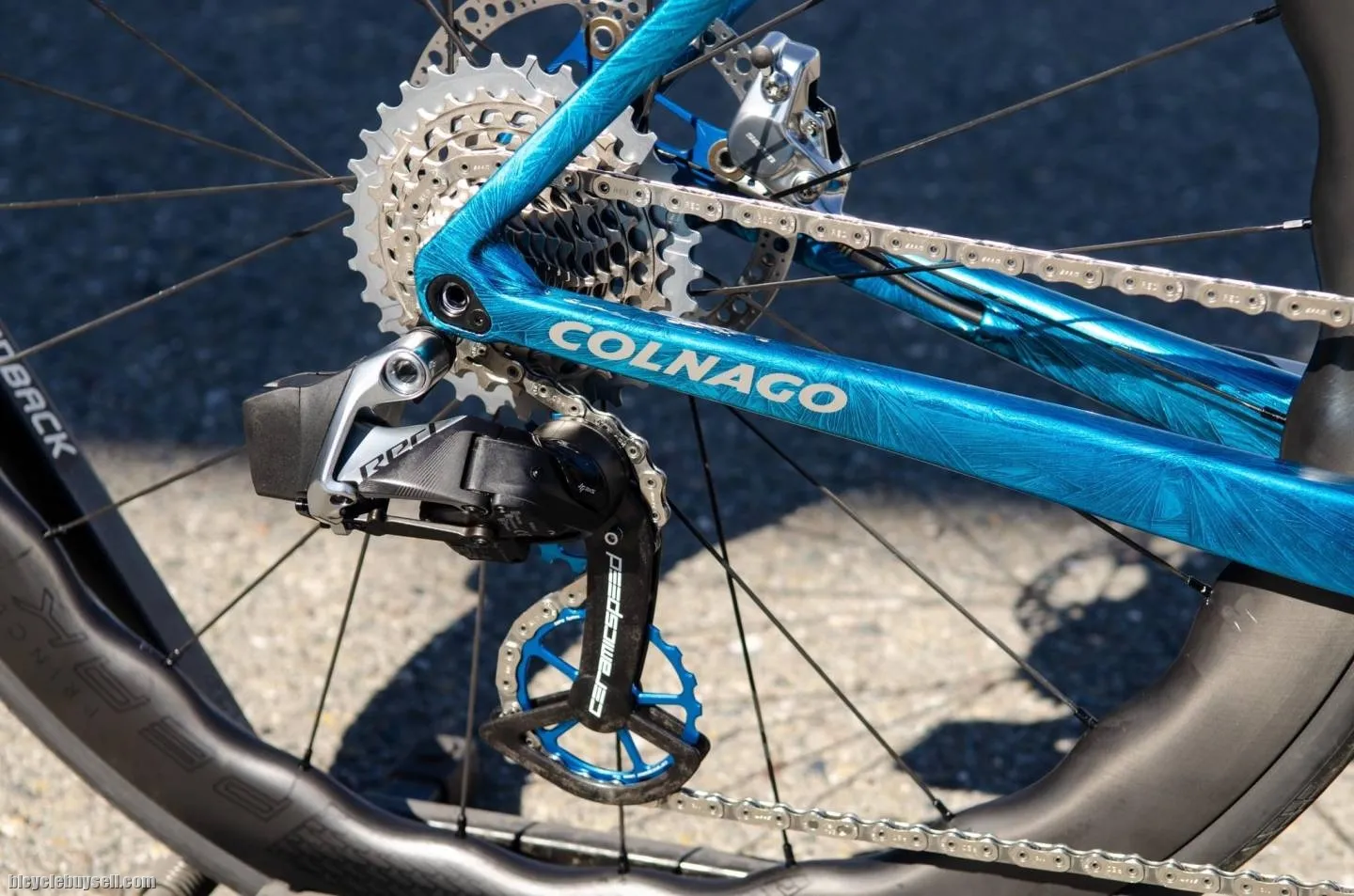 Colnago V3Rs Disc Frozen Blue frameset - READY STOCK