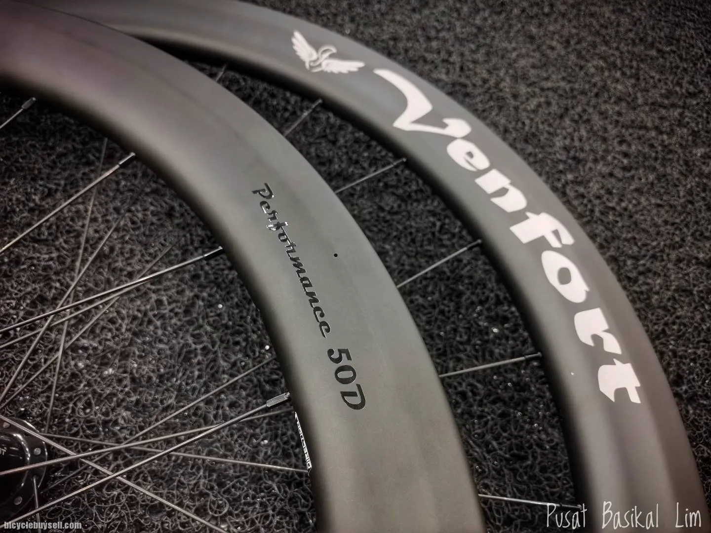 Venfort Performance 50D Disc Carbon Wheelset