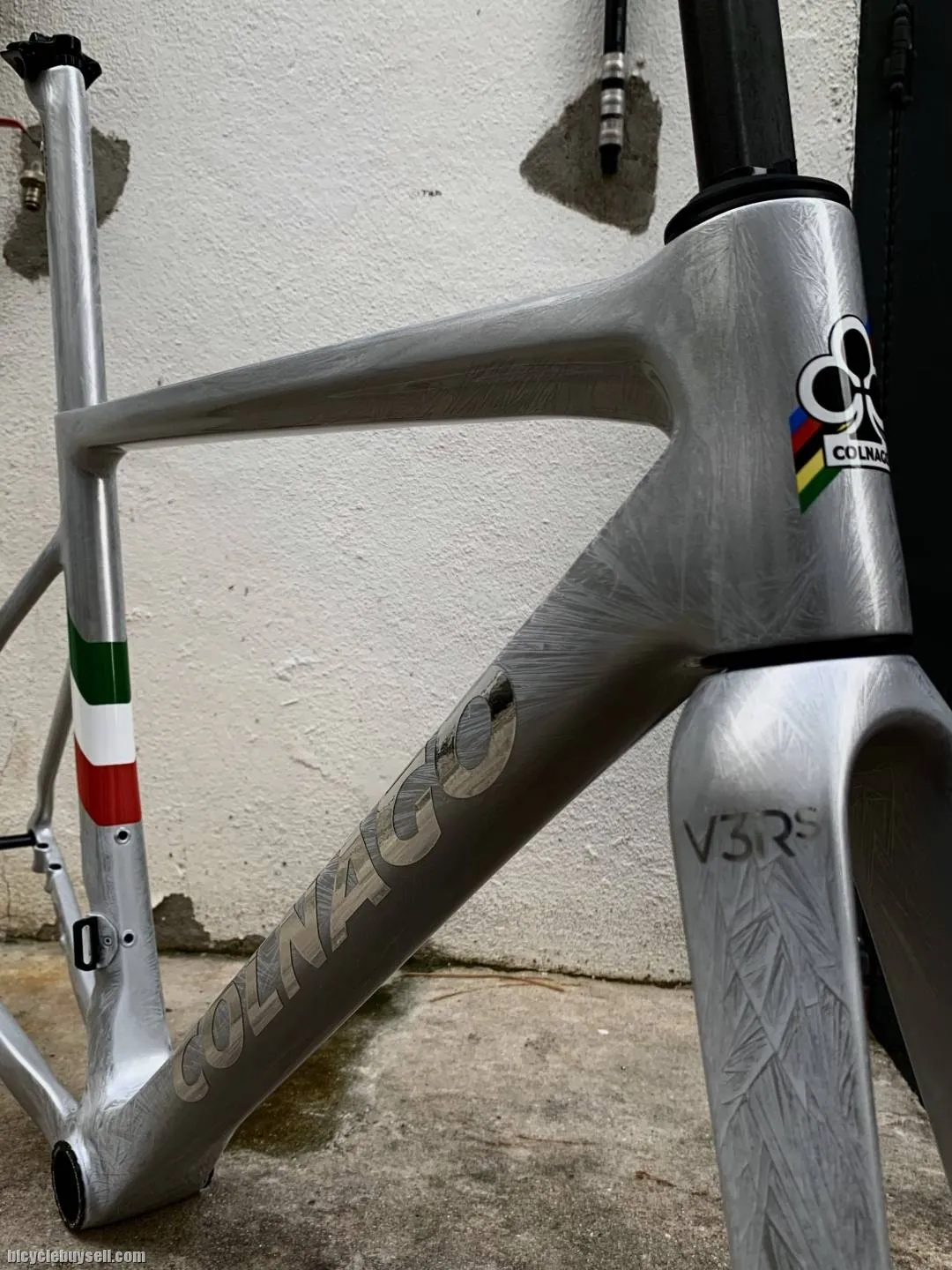 Colnago V3rs Frameset (Ready Stock) Size 48 - RWIC FROZEN WHITE