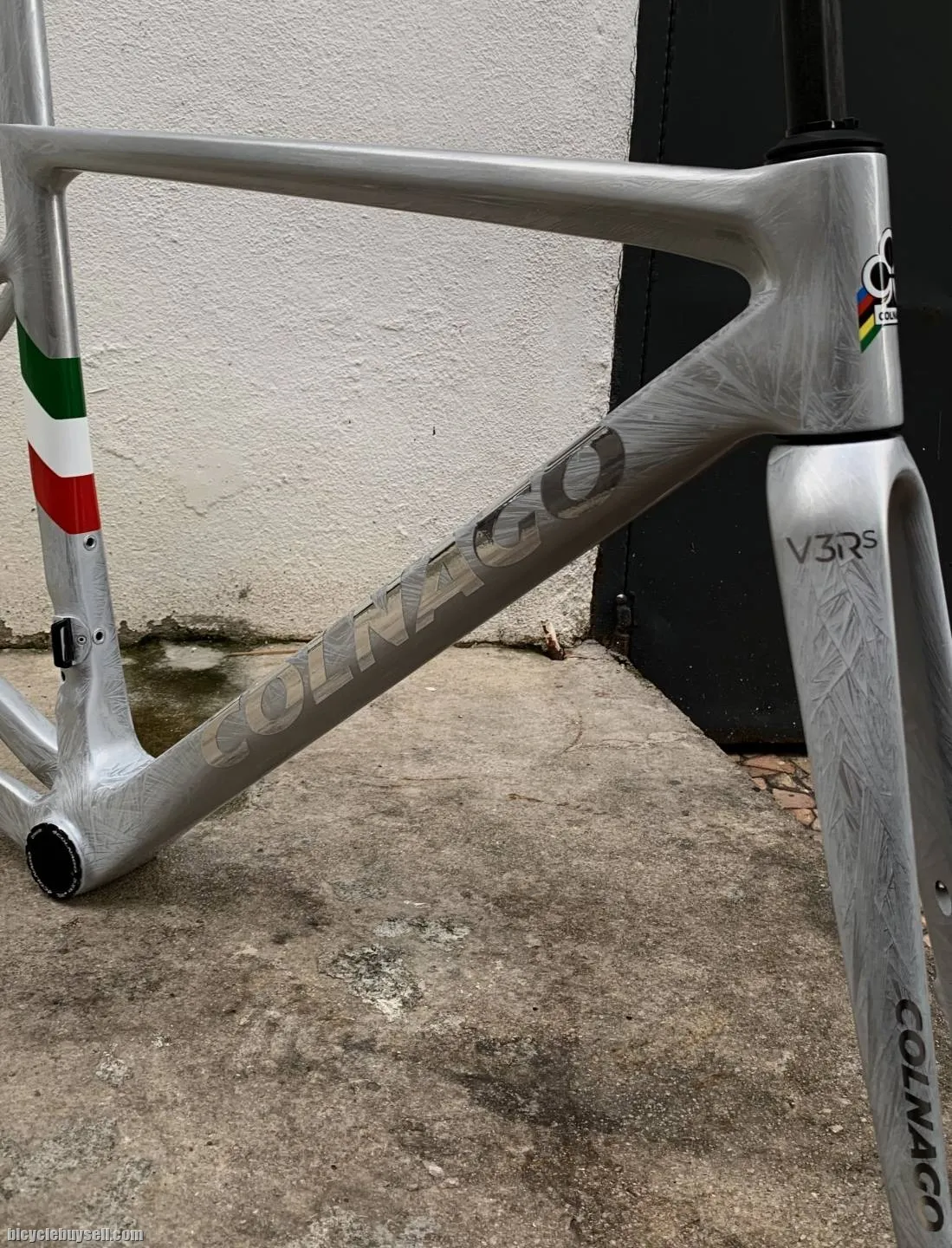 Colnago V3rs Frameset (Ready Stock) Size 48 - RWIC FROZEN WHITE