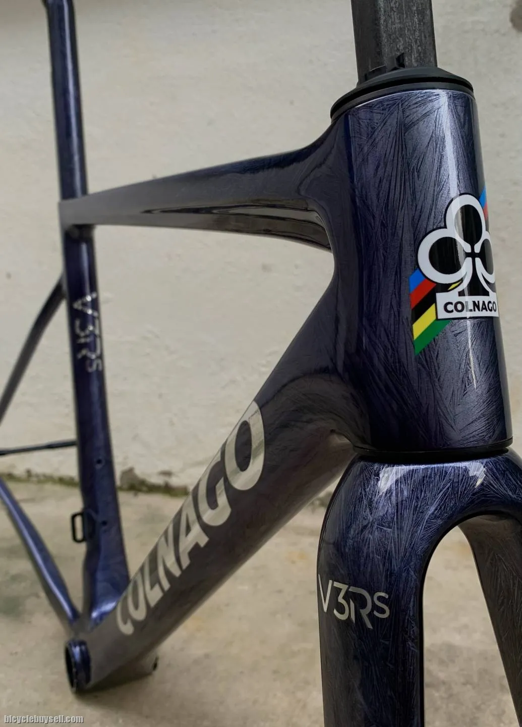 Colnago V3rs Frameset (Ready Stock) Size 48 - RCSL FROZEN GREY