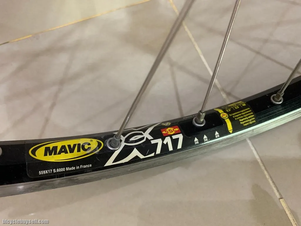 Mavic XC717 26 Wheelset Made in France