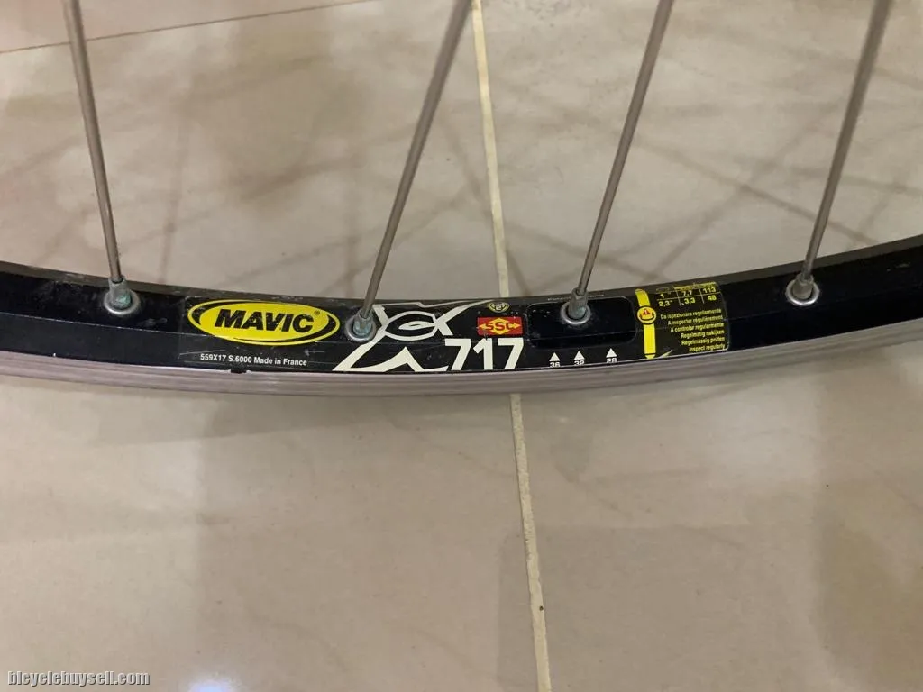 Mavic XC717 26 Wheelset Made in France