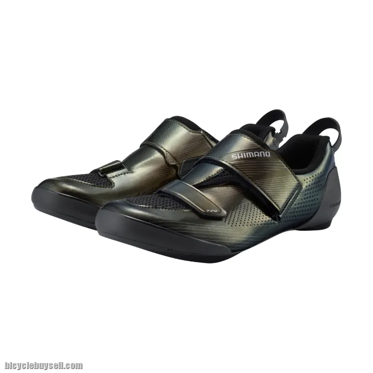 Shimano TR9 TR901 Triathlon Road Bike Self-Locking Riding / Iron Three Lock Shoes