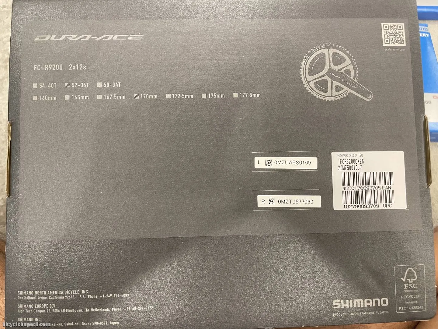 Shimano Dura Ace Di2 12 Speed Disc Brake