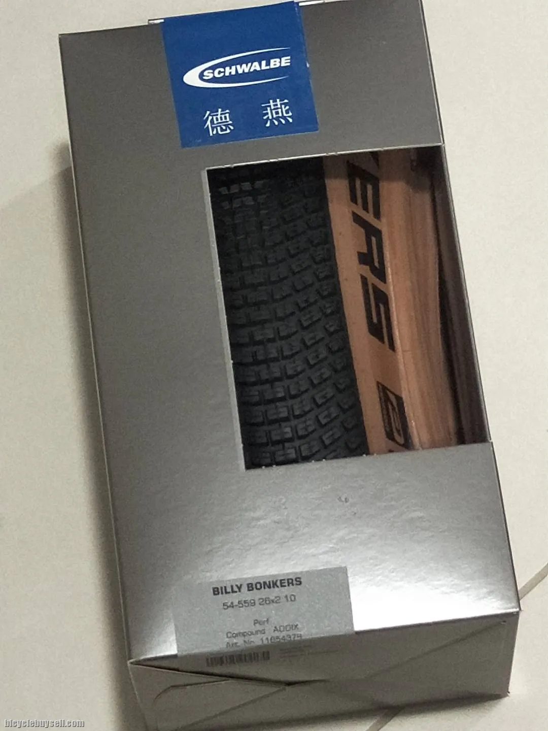 Schwalbe Billy Bonkers 26 x 2.10 Dirt Jump Performance MTB Tire Skin Wall Addix
