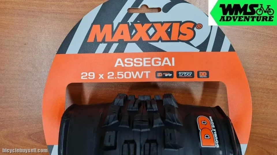 Maxxis Tyre Assegai 27.5/29  x 2.50WT 3C Maxx Grip/DD/TR DOUBLE DOWN