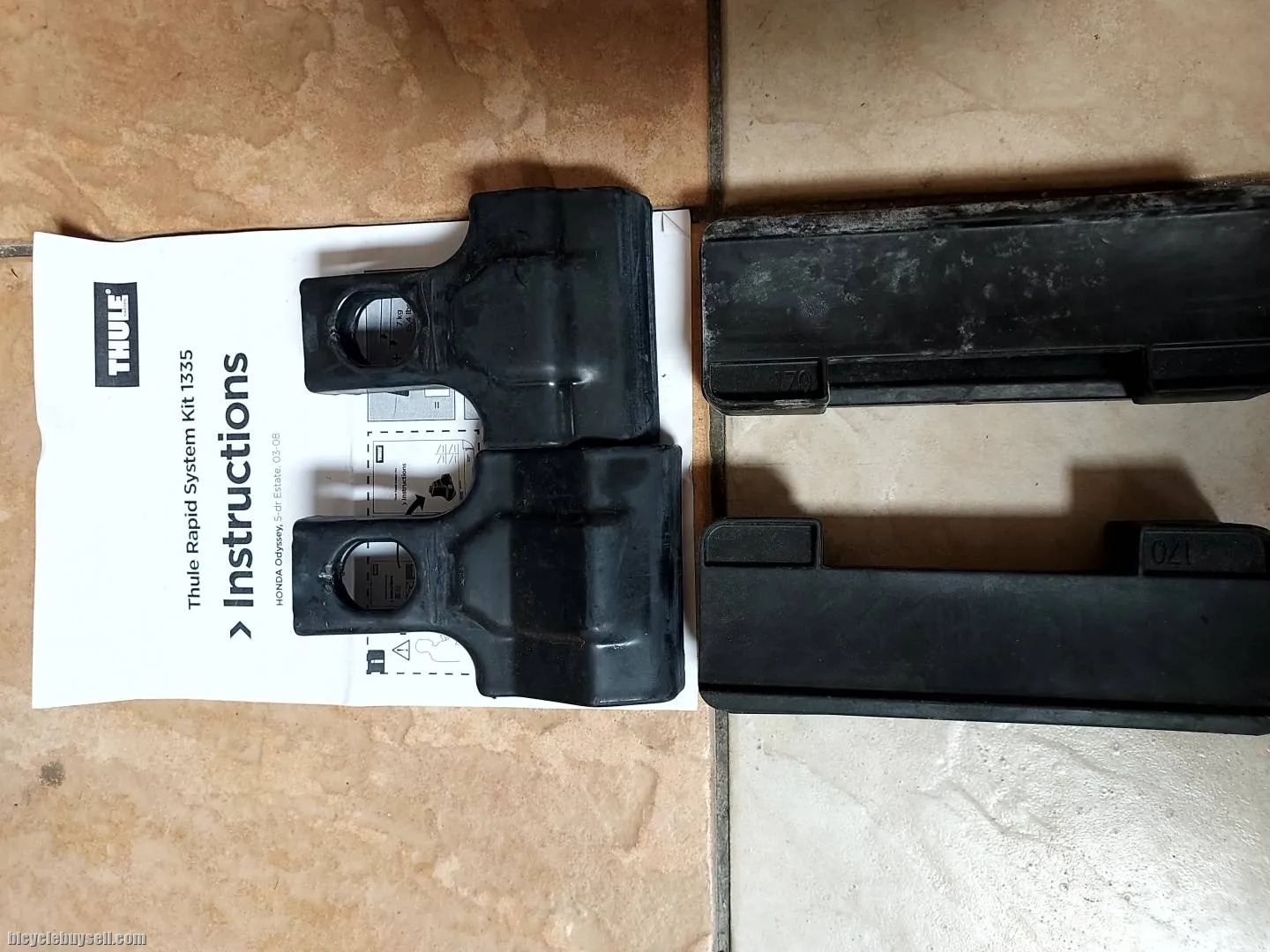 Thule Rapid system 754 (4 pack) - roof rack