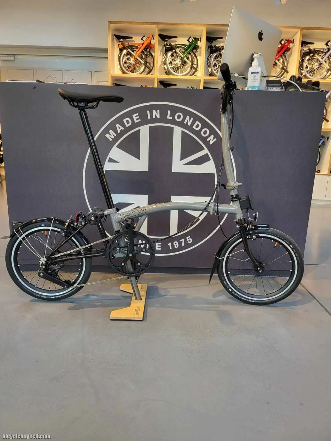 Brompton P Line Storm Grey (2022,New)