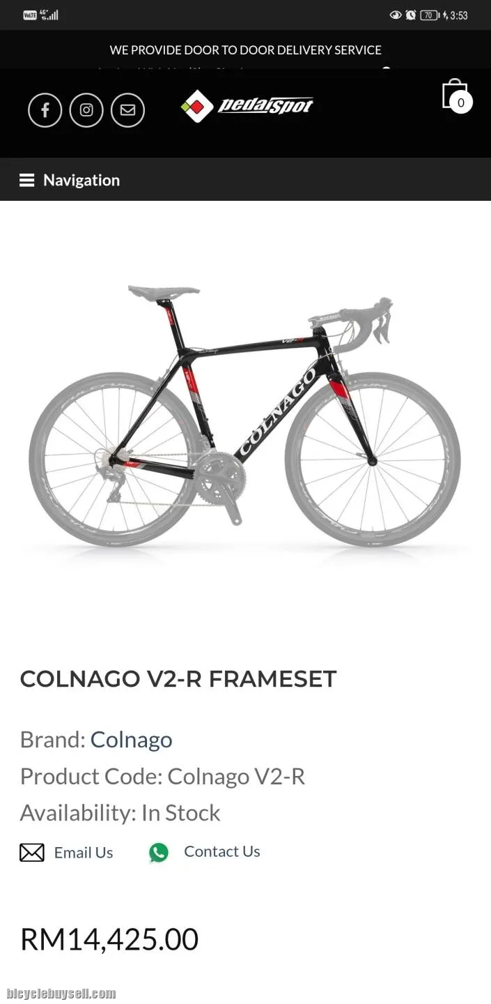 Colnago V2r Disc promo!